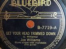 BIG JOE WILLIAMS BLUEBIRD 7719 BLUES 78 RPM RECORD V+