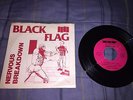 Black Flag Nervous Breakdown Red Sleeve Circle Jerks Punk HC Pettibon SOA KBD
