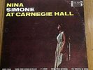 Nina Simone - At Carnegie Hall LP Colpix Records SCP 455 Stereo Strong VG+