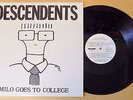 DESCENDENTS Milo Goes to College SST 142 punk rock vinyl 1987 issue