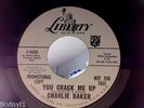 CHARLIE BAKER-YOU CRACK ME UP-LIBERTY PROMO F-55226. EX