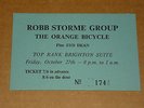 Robb Storme Group/Orange Bicycle 1967 Top Rank Suite, Brighton concert ticket(1)