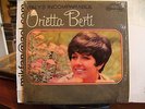ORIETTA BERTI Italy's Incomparable QUANDO LA PRIMA STELLA S/W LP