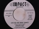ANTHONY RAYE: Give Me One More Chance / Hold On To What You Got 45 (dj, so clos