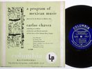 ANDY WARHOL COVER ART Carlos Chavez Program Of Mexican Music COLUMBIA 10
