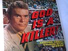 GOD IS A KILLER Rare Christian Evangelist LP A.A. Allen Preaching 1965 shrink
