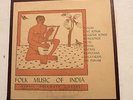 LP, FOLK MUSIC OF INDIA Ethnic Folkways Library P 409, 1954, Booklet, VG+