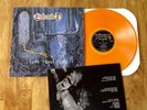ENTOMBED LEFT HAND PATH LP RARE UK 1990 ORANGE VINYL EARACHE NAPALM DEATH METAL
