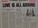 War Featuring Eric Burdon Love Is All Around Japan LP Trio AW-2011 Insert