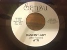 ATG (ALLEN TOUSSAINT) - DANCIN' LADY 45 SANSU 1018 NOLA MODERN Boogie/Soul/Disco