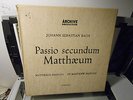 KARL RICHTER / BACH Passio Secundum Mattheum  4 LP Box Stereo NM German/ ARCHIVE
