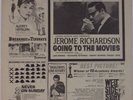 JEROME RICHARDSON: Going to the Movies UNITED ARTISTS JAZZ ORIG Vinyl LP Stereo
