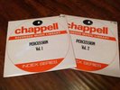 CHAPPELL - PERCUSSION VOL. 1&2  //PERCUSSION SAMPLE LIBRARY LP//