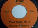 T.S.U. Toronadoes 45RPM What Good Am I 7