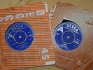 2x7in Alan David Hurt & Crazy 'Bout My Baby Decca F12084/12130 1965 DEMO Sample
