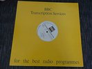 THE CURE / BBC TRANSCRIPTION SERVICES / GLASTONBURY 1986 / VINYL LP
