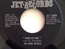 the KING BEEZZ - sean's song / wine is fine - RARE 1967 garage fuzz CANADA 45