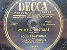 Louis Armstrong - DECCA 28443 - White Christmas & Winter Wonderland