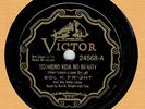 HAWAIIAN JAZZ 78 : SOL K BRIGHT & HIS HOLLYWAIIANS ON VICTOR SCROLL 24568
