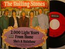 Rolling Stones 2000 Light Years from Home Single 7 45 MINT