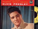 ELVIS PRESLEY FRENCH EP Rock & Roll  75.619 Label  Jaune . Bande rouge en haut 