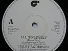  UK BOOGIE GRAIL Haley Anderson All To Myself UK Magnet 12