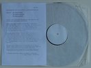 CONFLICT TEST PRESSING 'Against All Odds' 1989 LP + info anarcho-punk unplayed
