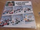 GEORGE HARRISON FASTER/SOFT HEARTED HANA RARE DUTCH PICTURE SLEEVE DARK HORSE