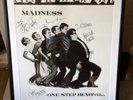 Madness Signed One step beyond Poster