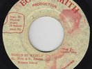 Roots Reggae 45 - Ronnie Davis - World By Myself - Record Smith - mp3