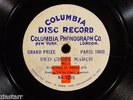 RED CROSS MARCH CLARA BARTON DEDICATED WALTER P. PHILLIPS COLUMBIA #1255-#1 (E)