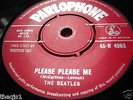 Beatles Please Please Me 1st Press UK 45 7 inch Red Label .Superb quality copy