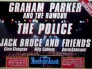 ROCKPALAST - 1980-10 - Konzertplakat - Police - Graham Parker - Jack Bruce