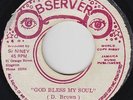 Roots Reggae 45 - Dennis Brown - God Bless My Soul - Observer - mp3