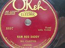 Bo Carter -- OKEH 8897  --  Ram Rod Daddy
