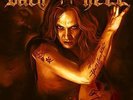 SEBASTIAN BACH - GIVE 'EM HELL LP ORANGE COLOURED VINYL 2014 GATEFOLD SKID ROW