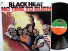 BLACK HEAT No time to burn LP Funk SOUL 1974 vinyl VG++