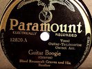 BLIND ROOSEVELT GRAVES AND HIS BROTHER PARAMOUNT 12820 BLUES 78 RPM RECORD E+