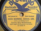 SONNY BOY WILLIAMSON BLUEBIRD 7059 BLUES 78 RPM RECORD E-/V