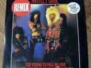 Motley Crue - Too Young To Fall In Love - Elektra 1984 - UK - Poster - NM
