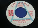 DONALD WILSON I've gotta get myself together COLUMBIA Orig 1970 Northern Soul 45