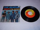 THE BEATLES HELP / IM DOWN 45 RPM RECORD PICTURE SLEEVE VG+ CONDITION