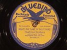 78 RPM  Chatman Brothers, Bluebird 6657, E  Blues