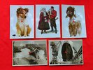 ROY ORBISON good night SET OF 5 RARE POLISH postcard records / flexis ORIGINAL