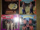 LOS CUATITOS CANTU - 4 LP's - RARE TEJANO MEX-TEX - FALCON