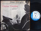DEXTER GORDON Doin' Allright LP BLUE NOTE BLP 4077 NY RVG EAR MONO Horace Parlan