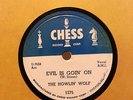 THE HOWLIN' WOLF Evil Is Goin' On/Baby How Long? CHESS 1575 BLUES 78RPM LISTEN