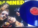 The Damned ?– Damned Damned Damned RARE BLUE VINYL LP stiff