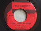 RITA DACOSTA Don't Bring Me Down PANDORA 7050 NORTHERN SOUL 45rpm