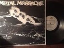 Metallica Metal Massacre Lp  1982 Metal Blade Dave Mustaine  Ron McGovney  RARE